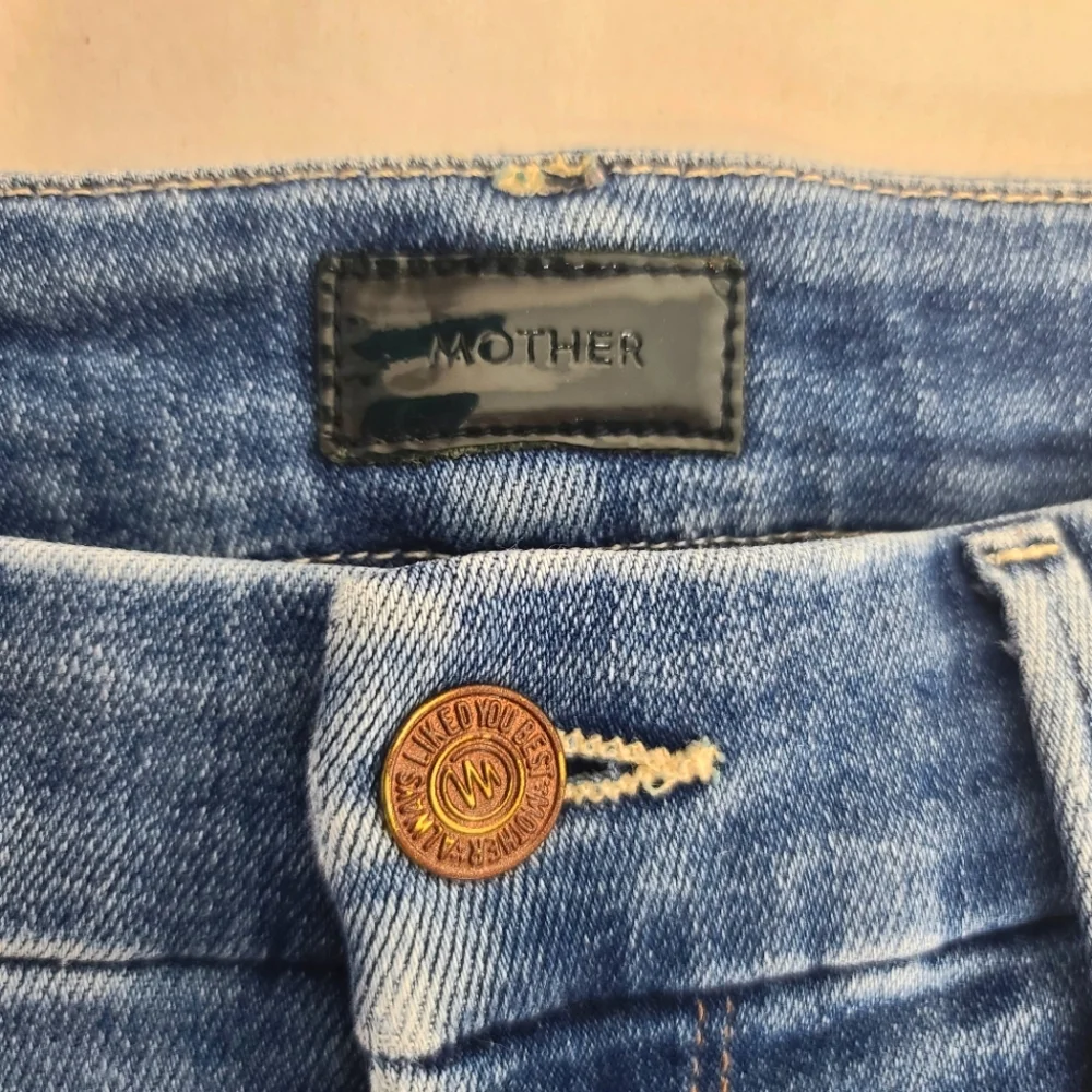 Mother Jeans The Looker Ankle Fray In Satisfaction Guaranteed Size 27 - Picture 6 of 13